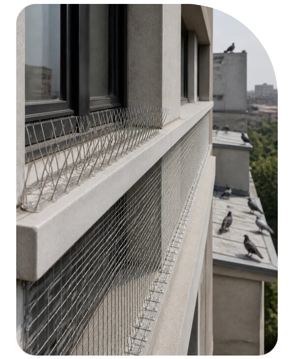 Защита от птиц в Мытищах недорого от 5078 р. | Сенат-Мтщ